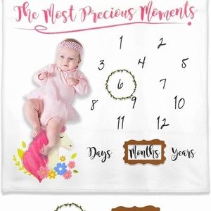 Baby Milestone Blanket